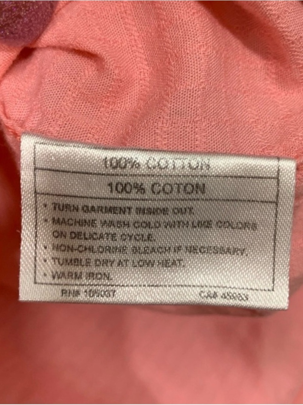 Ariat Pearl Snap Pink Floral Embroidered Western Shirt - Picture 6 of 6